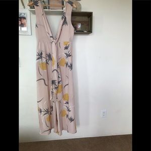 Blush pink floral Jumper